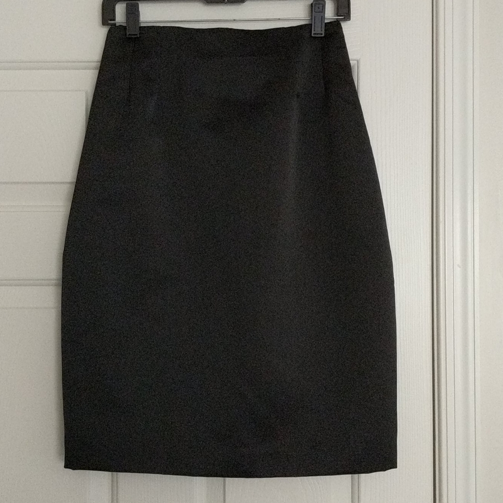 Beautiful Silky Black Skirt